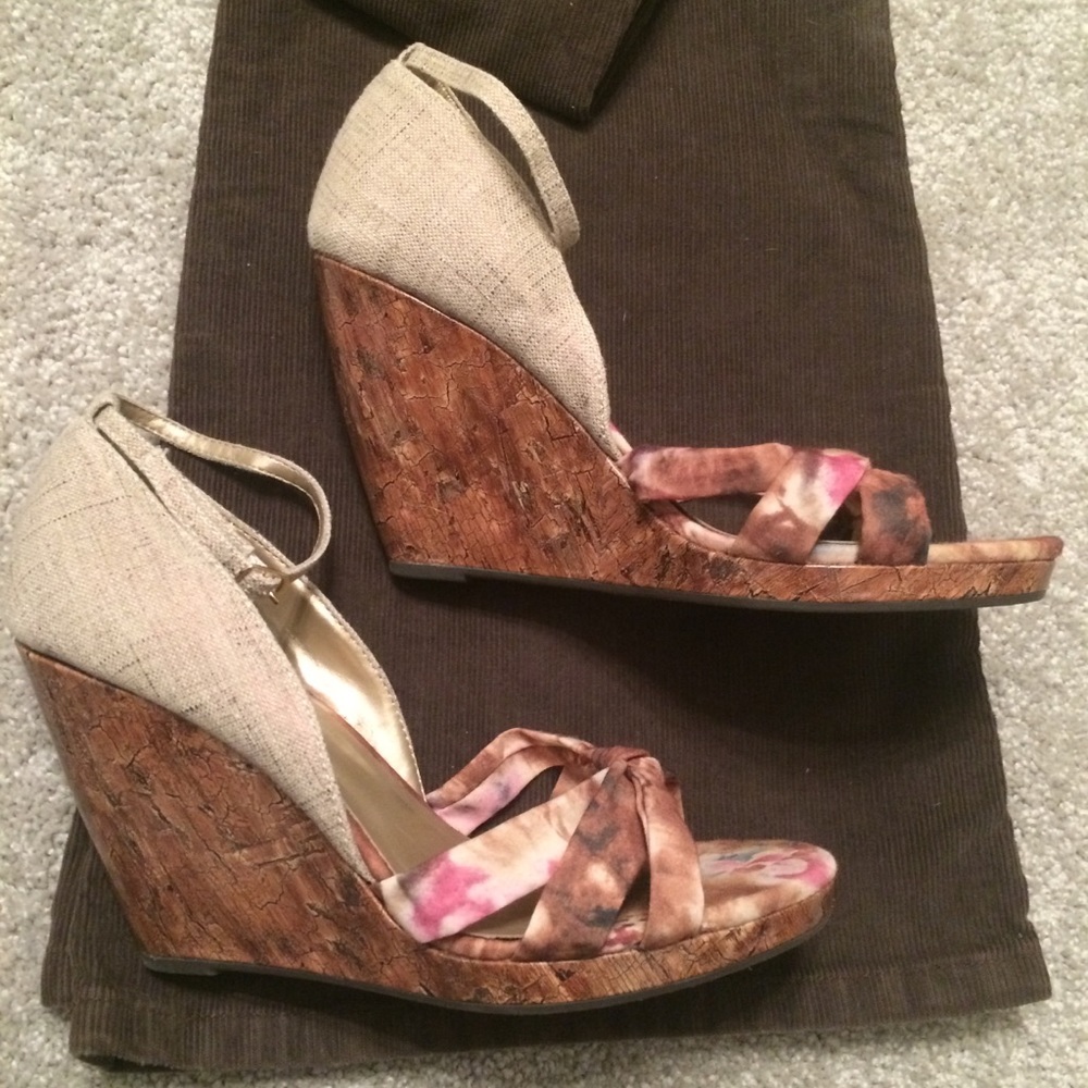BKE Sole Wedge Sandals
